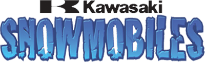 Kawasaki Snowmobiles title screen for Wii